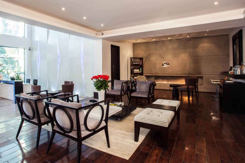 Sala de estar  Le Parc (Quito)