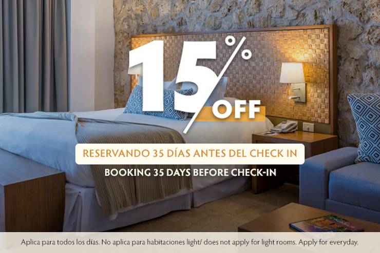 Early booking 35 days Movich Hotels