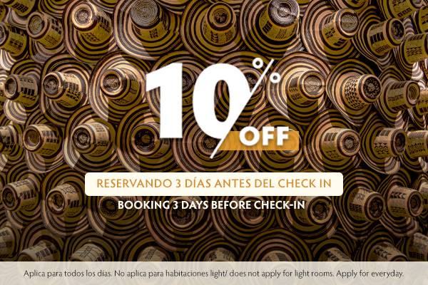 Early booking 3 days Movich Buró 51 (Barranquilla) Early booking 3 days Movich Buró 51 (Barranquilla)