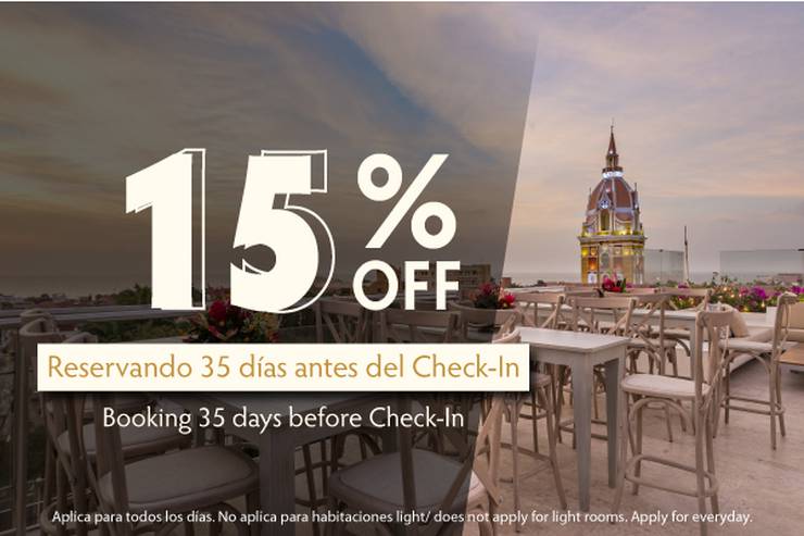 Reserva anticipada 35 días Movich Hotels Reserva anticipada 35 días Movich Hotels