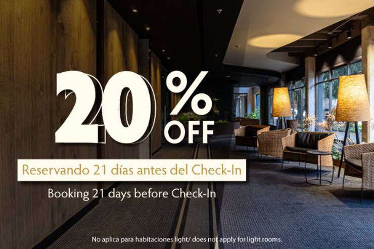 Reserva anticipada 21 días Movich Hotels Reserva anticipada 21 días Movich Hotels