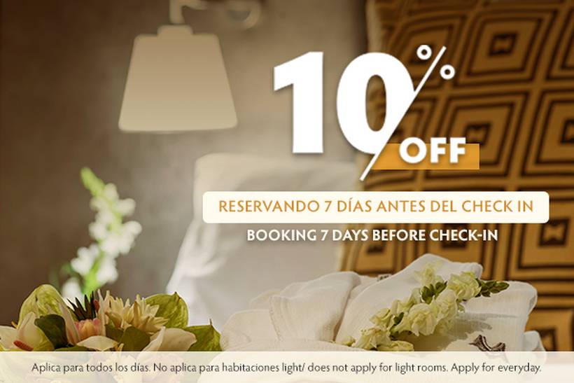 Reserva anticipada 7 días   Movich Las Lomas (Rionegro) Medellín