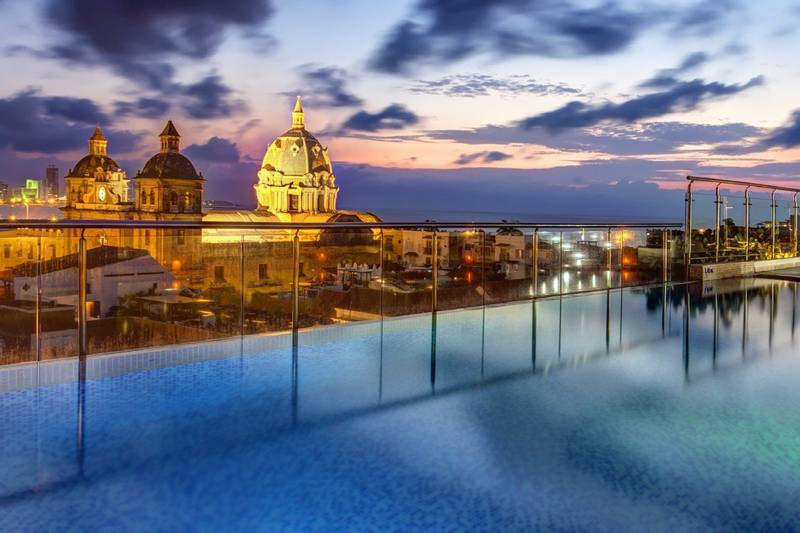 Piscina Hotel Movich Cartagena de Indias