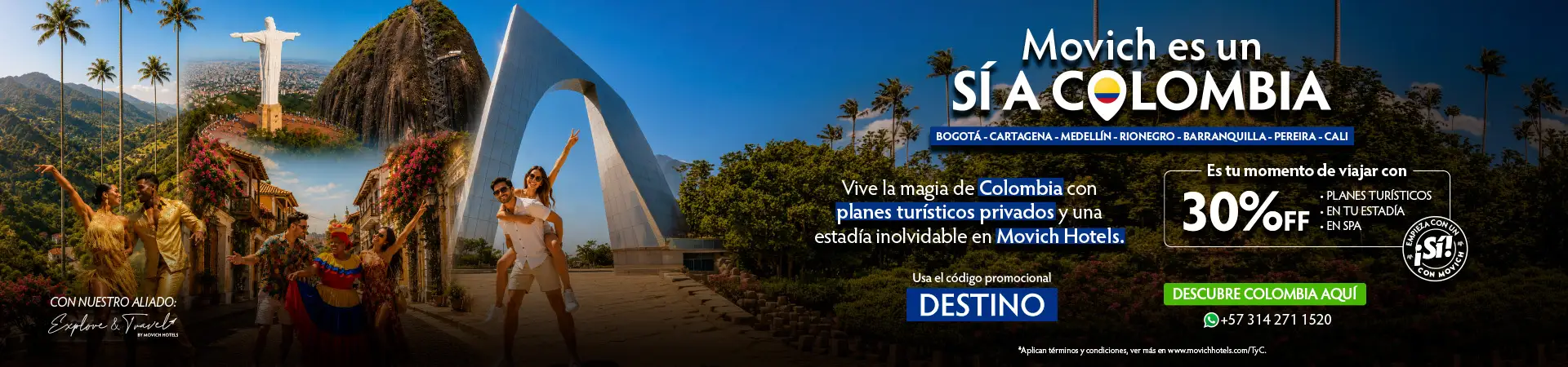 Movich Hotels promo destino destokp esp blue